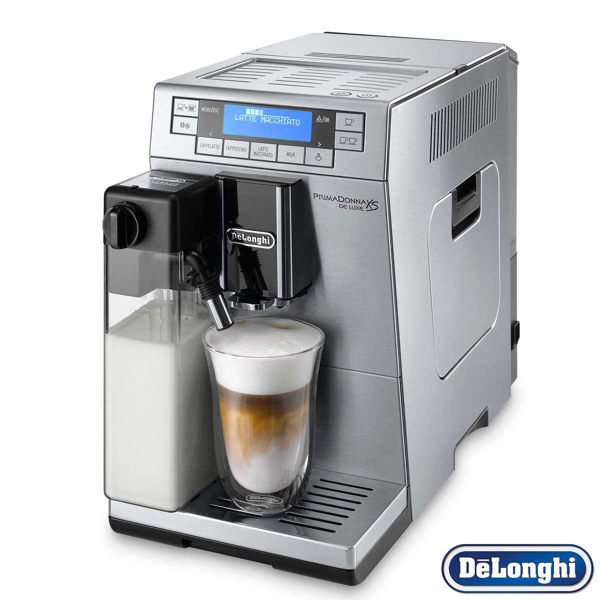 De'Longhi PrimaDonna XS DeLuxe Bean to Cup Coffee Machine ETAM36.365.M | Costco UK