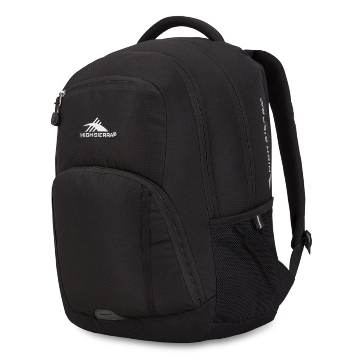High Sierra RipRap Everyday Backpack in Black | Costco UK
