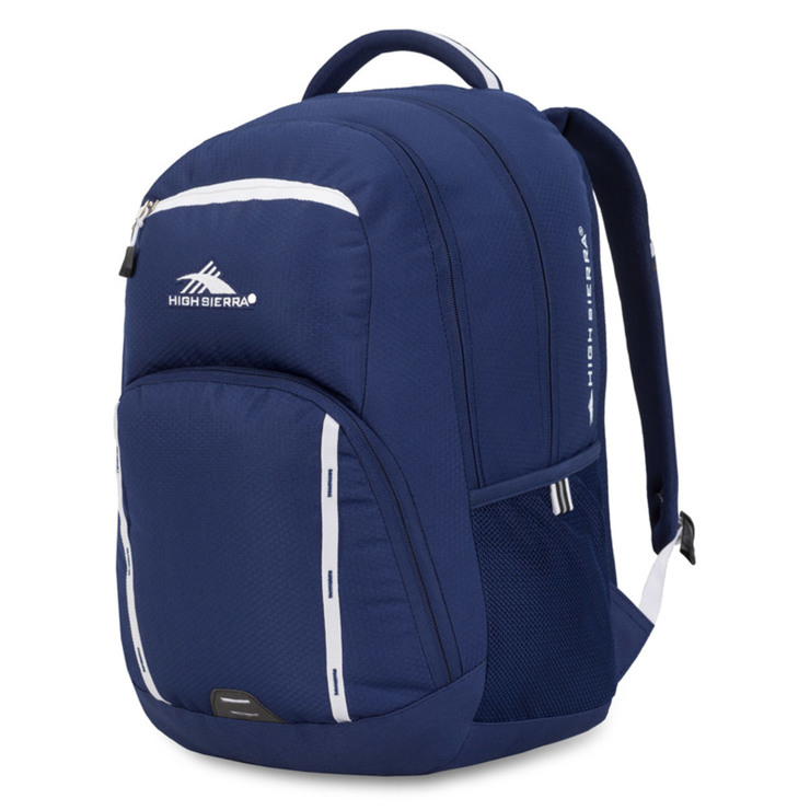 High Sierra RipRap Everyday Backpack in Navy Blue | Costco UK