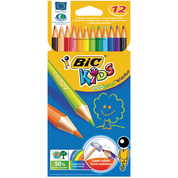 kids colouring pencils