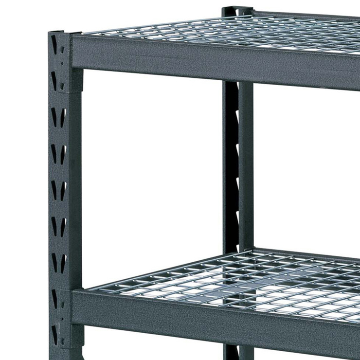 Whalen 4 Tier 77" (195cm) Industrial Storage Rack Costco UK