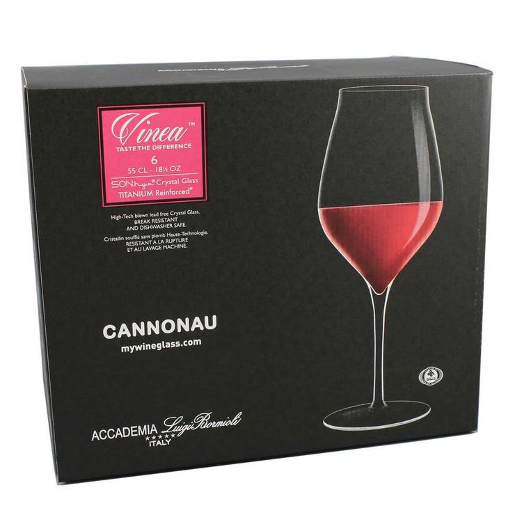 Luigi Bormioli Vinea Crystal Glass 550ml Red Wine Glasses 6 Pack Costco Uk 4557